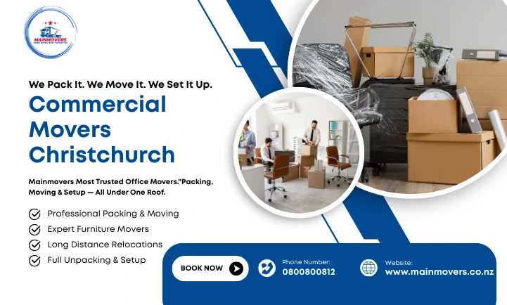 commercial movers Christchurch